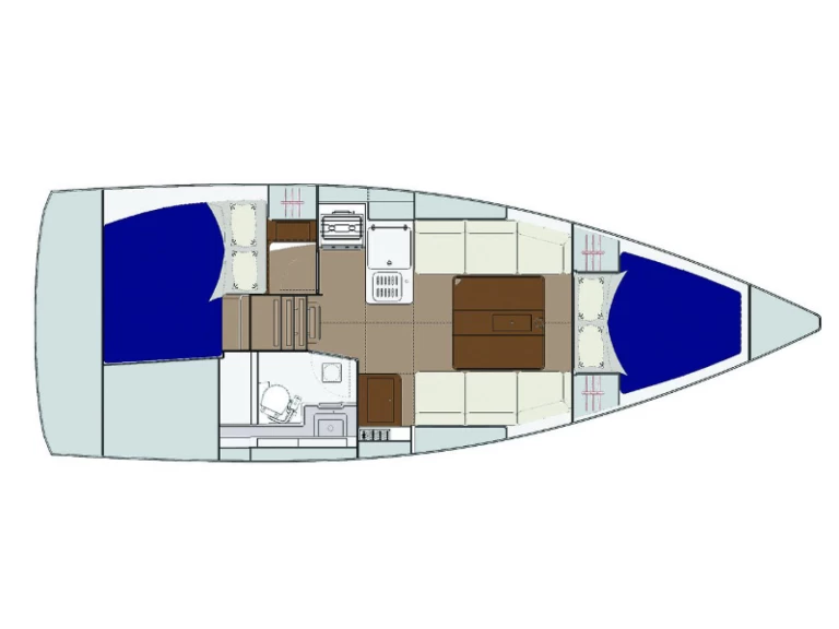 Alquiler Velero en Yerseke - Dufour Dufour 310 Grand Large