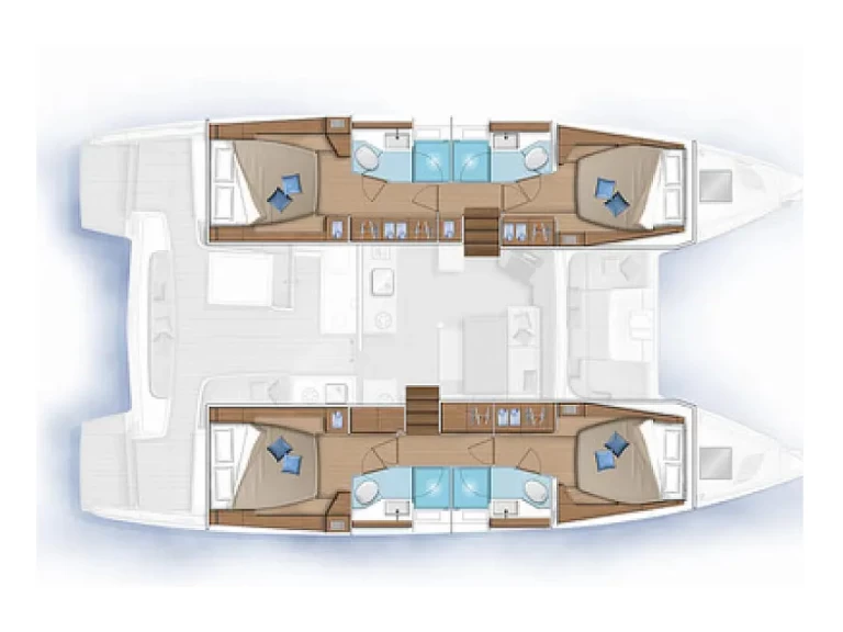 Alquiler de embarcaciones Lagoon Lagoon 46 enPréveza en Samboat