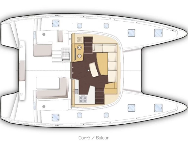 Alquiler de embarcaciones Lagoon Lagoon 42 enLa Spezia en Samboat