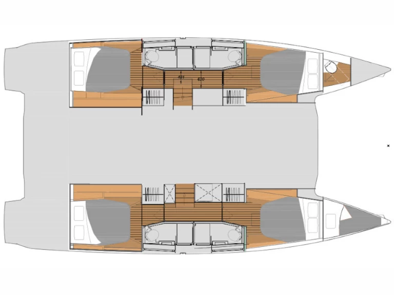 Alquiler Catamarán Fountaine Pajot con o sin  título de navegación