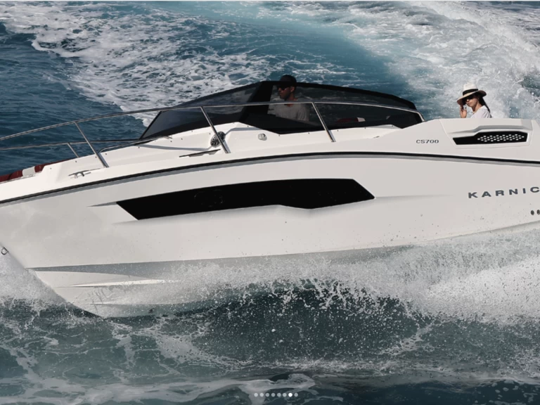 Alquiler Lancha Karnic con o sin  título de navegación