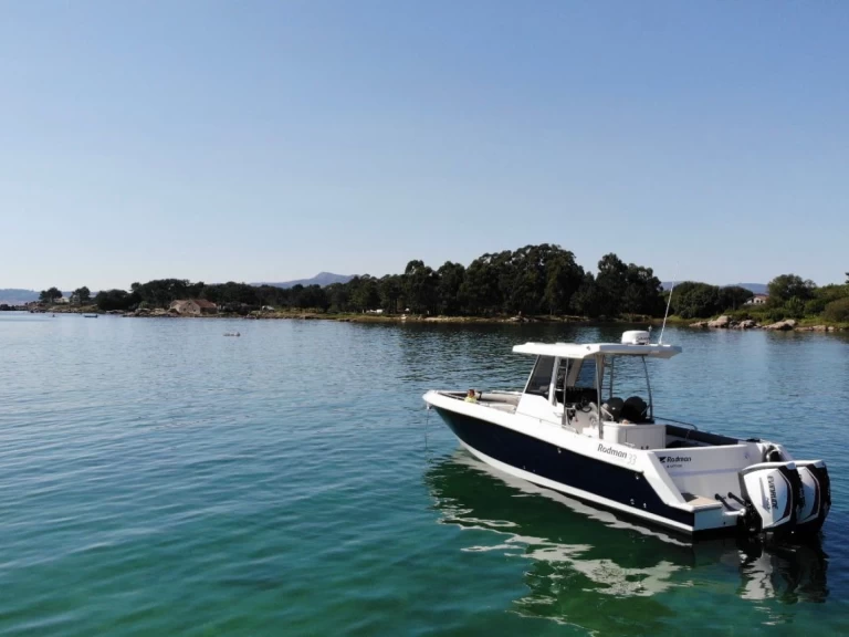 Alquiler Lancha Rodman con o sin  título de navegación