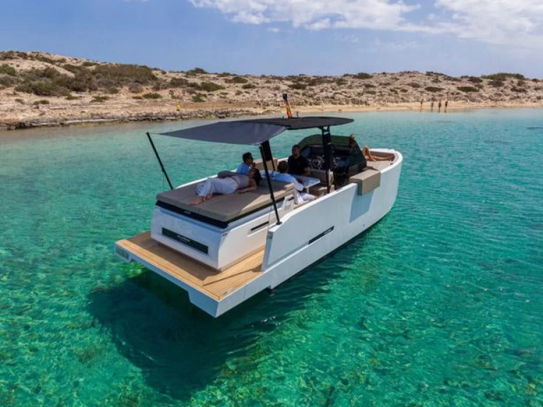 Alquiler Lancha D28 con o sin  título de navegación