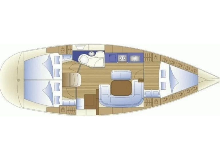 Velero para alquilar Nikiána al mejor precio