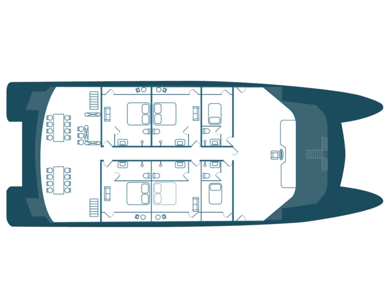 Alquiler Puerto Baquerizo Moreno -  Power Cat - Ocean Spray en SamBoat
