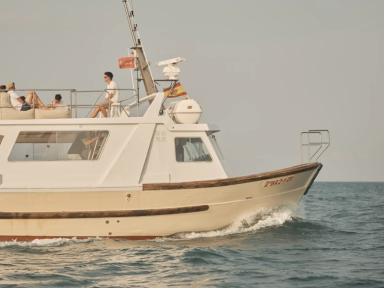 Alquiler Lancha Xufre con o sin  título de navegación