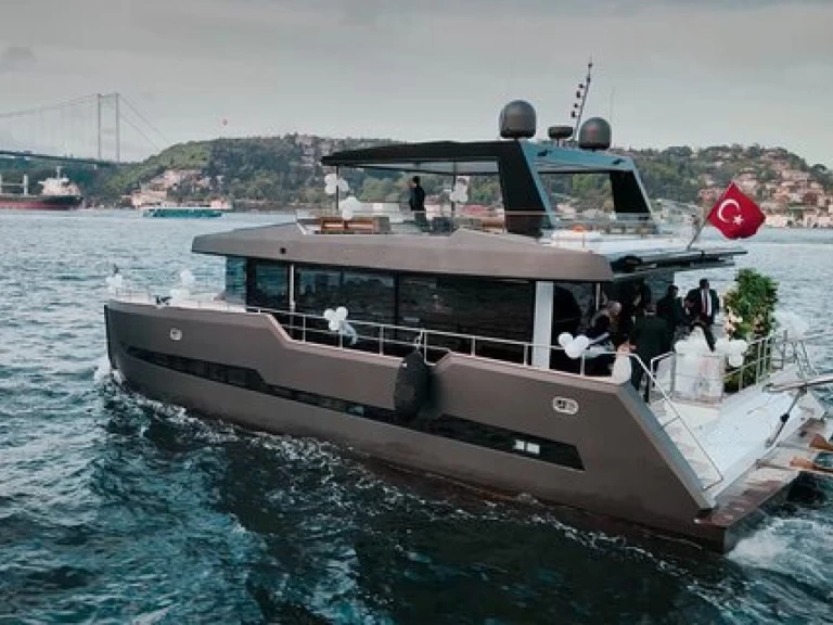 Alquiler de Catamarán, con o sin patrón Custom Made Türkbükü