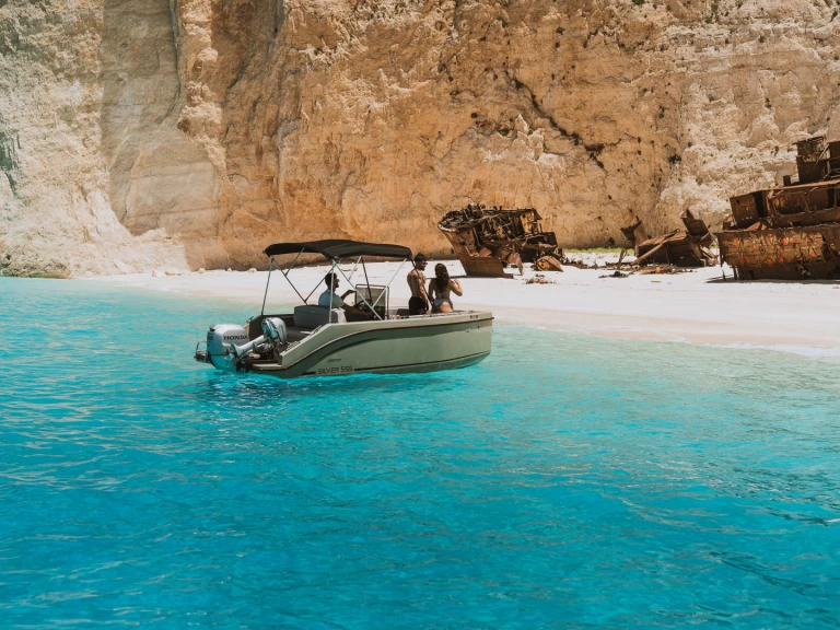 silver yachts  5.55 de alquiler a Zante