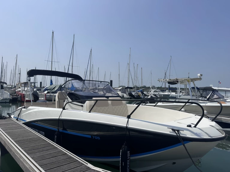 Alquiler de Lancha, con o sin patrón Quicksilver La Rochelle