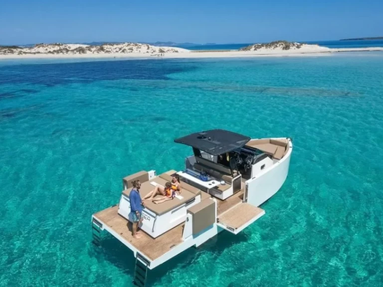 Alquiler Lancha De Antonio D33 Open con o sin  título de navegación