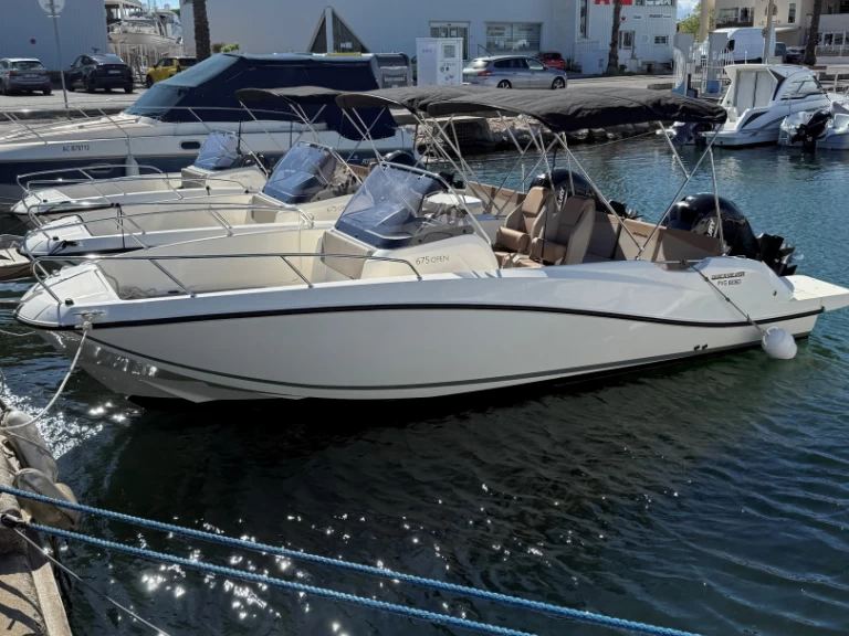 Alquiler Lancha Quicksilver con o sin  título de navegación