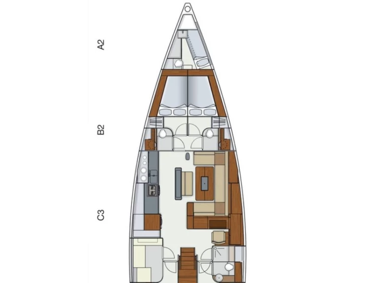 Alquiler Gümbet - Hanse Hanse 575 en SamBoat