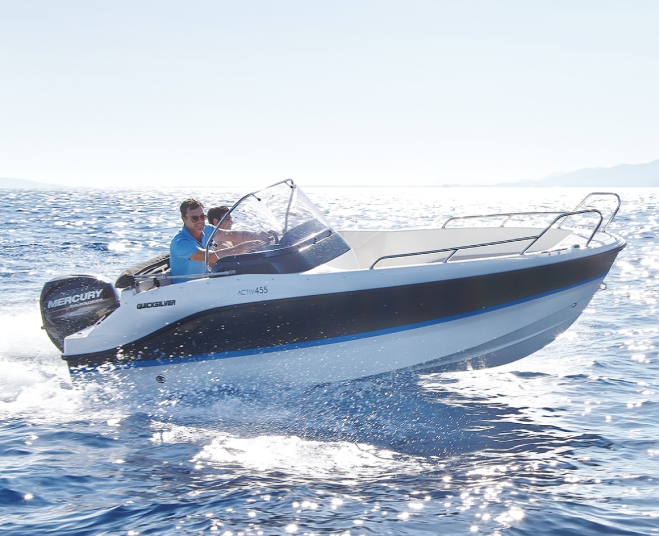 Barco Sin Licencia Quick Silver Activ 455 Open