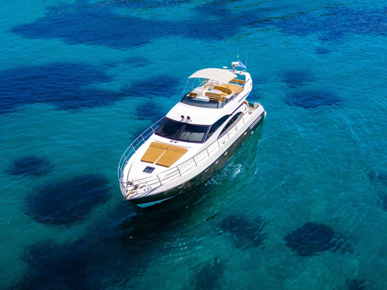 Alquiler Lancha Azimut con o sin  título de navegación