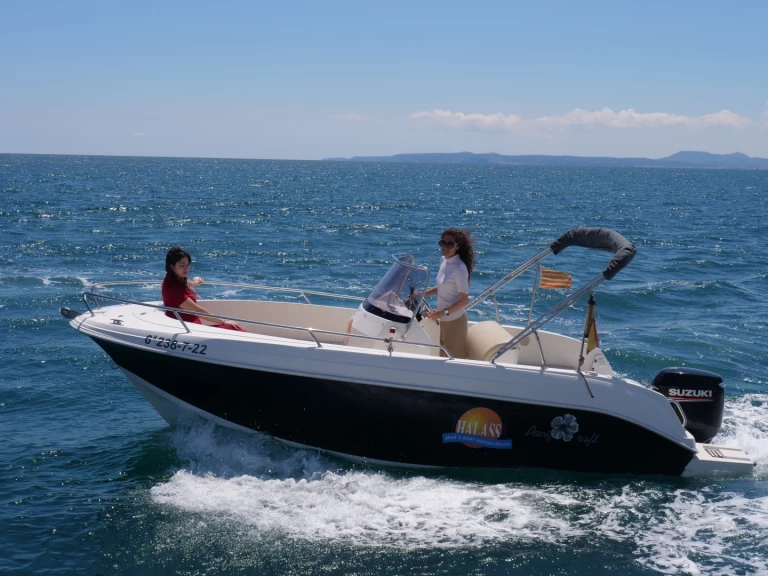 Alquiler Lancha Pacific Craft con o sin  título de navegación