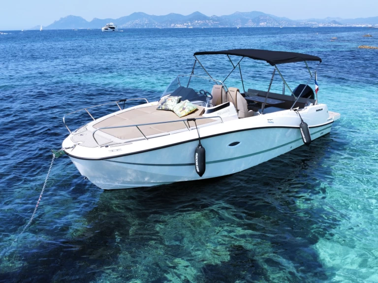 Alquiler Lancha Quicksilver con o sin  título de navegación