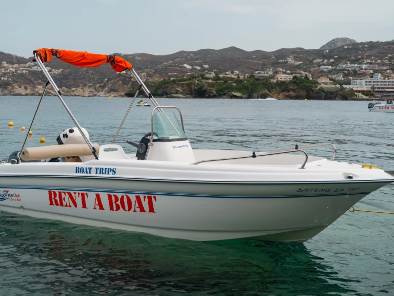 Alquiler Lancha Olympic con o sin  título de navegación