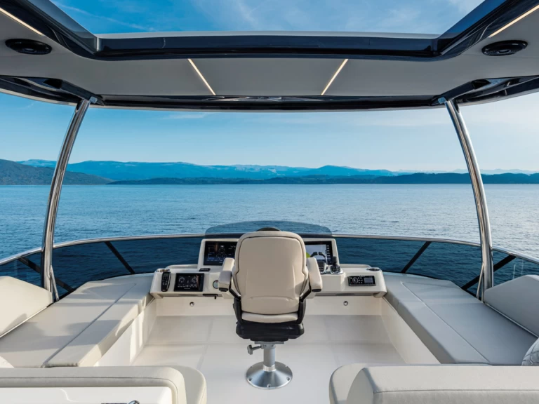 Alquiler Lancha Azimut con o sin  título de navegación