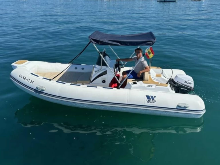 Alquiler de Lancha, con o sin patrón Tiger Can Picafort