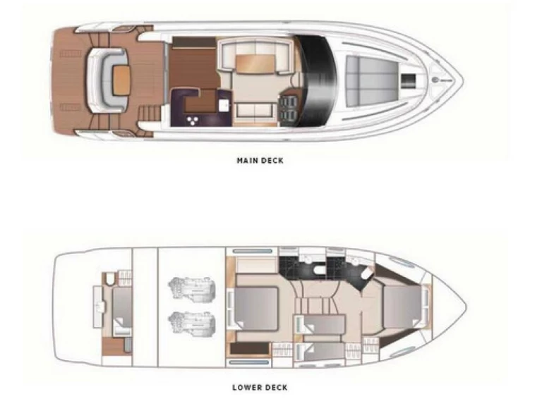 Alquiler de Lancha, con o sin patrón Princess Arenzano