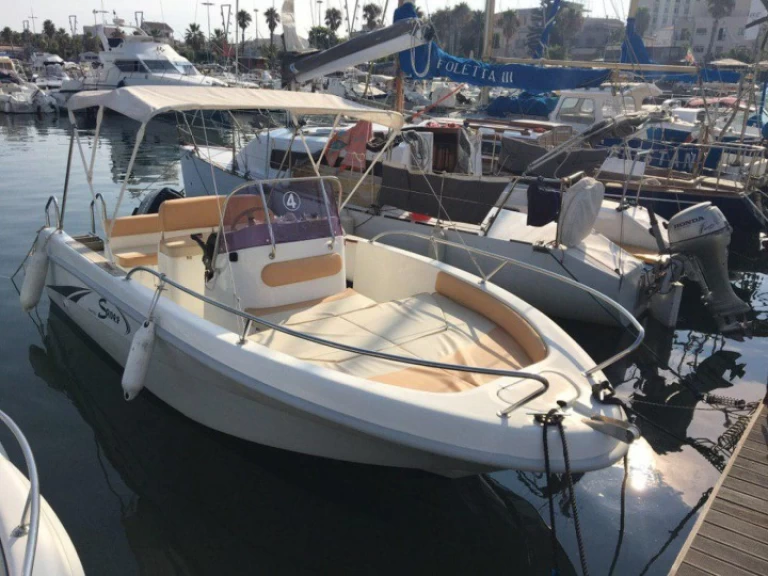 Alquiler de Saver 550 Open en Alghero