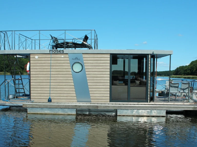 Alquiler de Casa flotante, con o sin patrón Hausboot Zehdenick