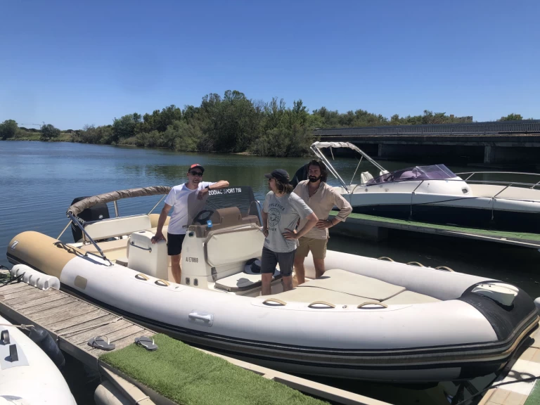 Alquiler Neumática en Carnon-Plage - Zodiac Club 750