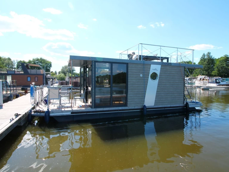 Alquiler Casa flotante en Zehdenick - Hausboot Hausboot MOSES