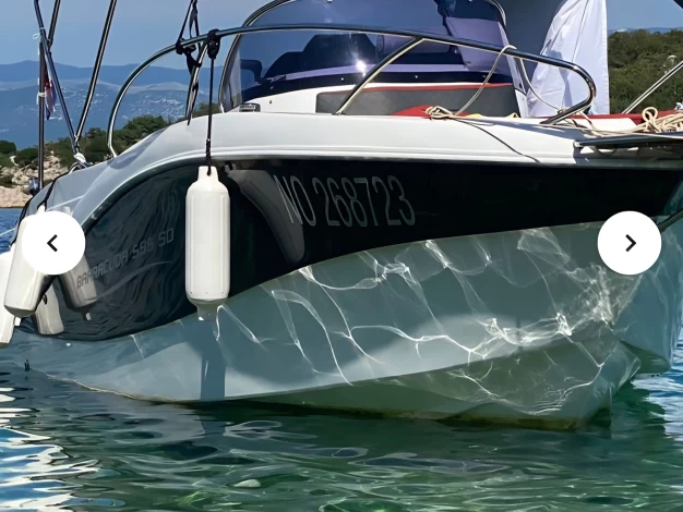 Okiboats Barracuda 595SD de alquiler a Krk
