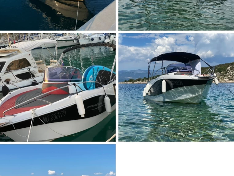 Alquiler de Okiboats Barracuda 595SD en Krk