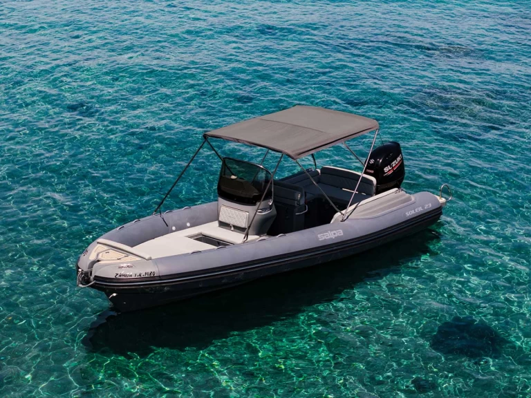 Alquiler Neumática Salpa con o sin  título de navegación