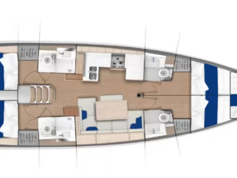 Alquiler de Jeanneau Sun Odyssey 490 en La Trinité-sur-Mer