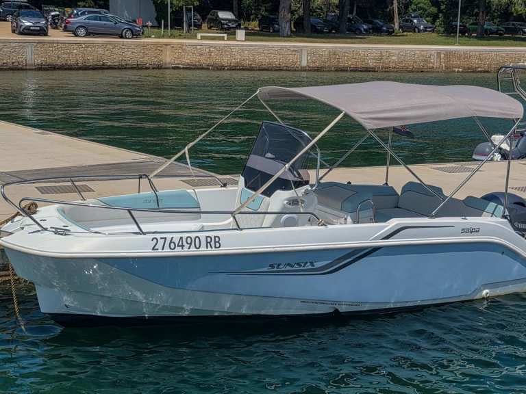 Alquiler Lancha Salpa con o sin  título de navegación