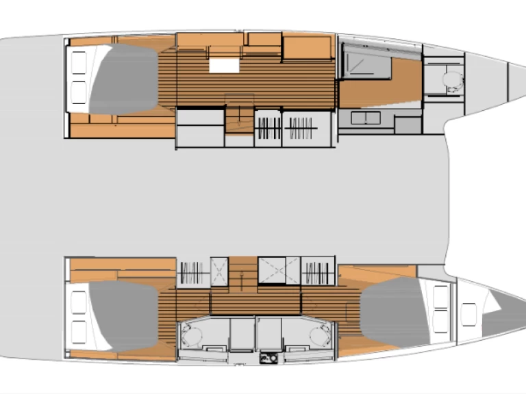 Alquiler de Catamarán, con o sin patrón Fountaine Pajot Parham Town