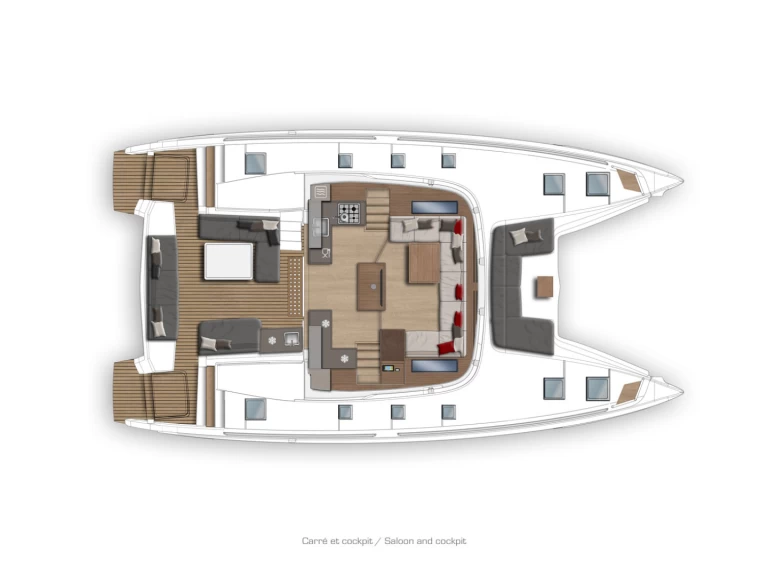 Lagoon Lagoon 50 de alquiler a Parham Town