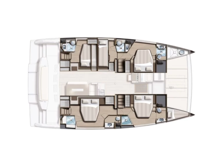 Alquiler de Catamarán, con o sin patrón Bali Lávrio