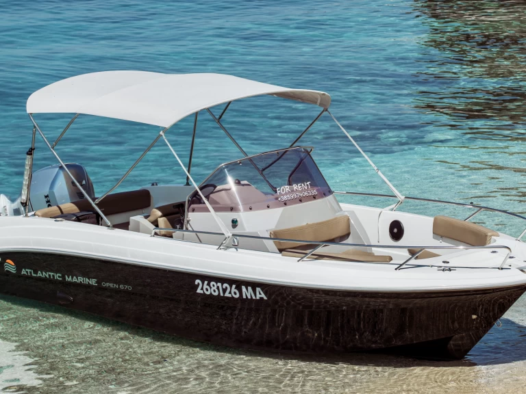 Alquiler Lancha en Podgora - Atlantic open 670