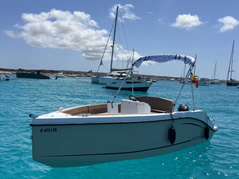 Alquiler de Lancha, con o sin patrón Silver Yacht La Savina