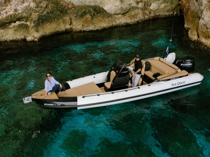 Sea quest 760 de alquiler a Sifnos