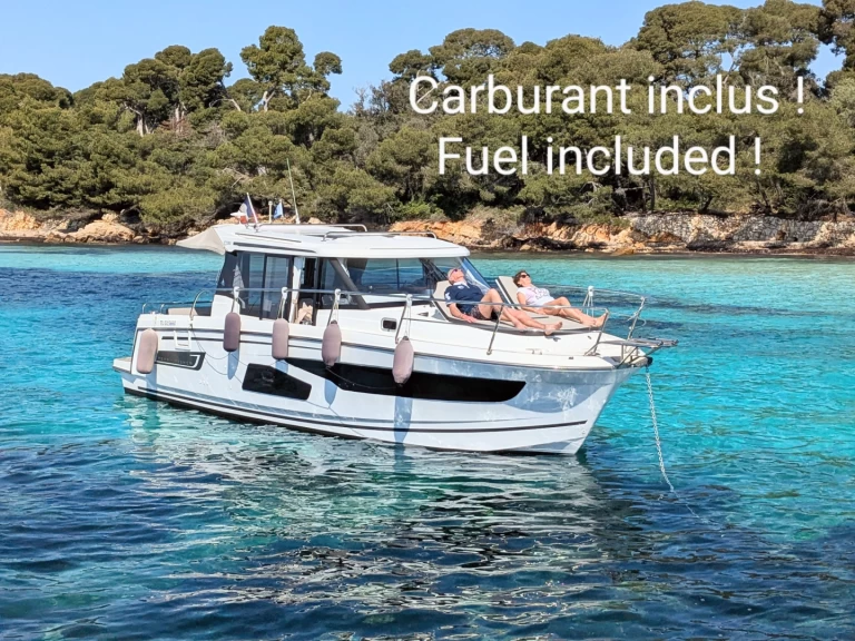 Alquiler Lancha Jeanneau con o sin  título de navegación