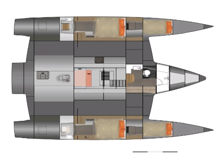 Alquiler Catamarán Neel con o sin  título de navegación