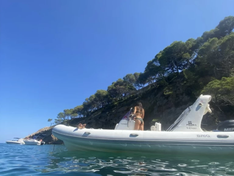 Alquiler Neumática Brig con o sin  título de navegación