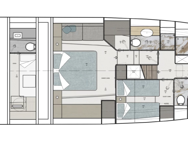 Alquiler de Yate de lujo, con o sin patrón Greenline Yachts Pirovac