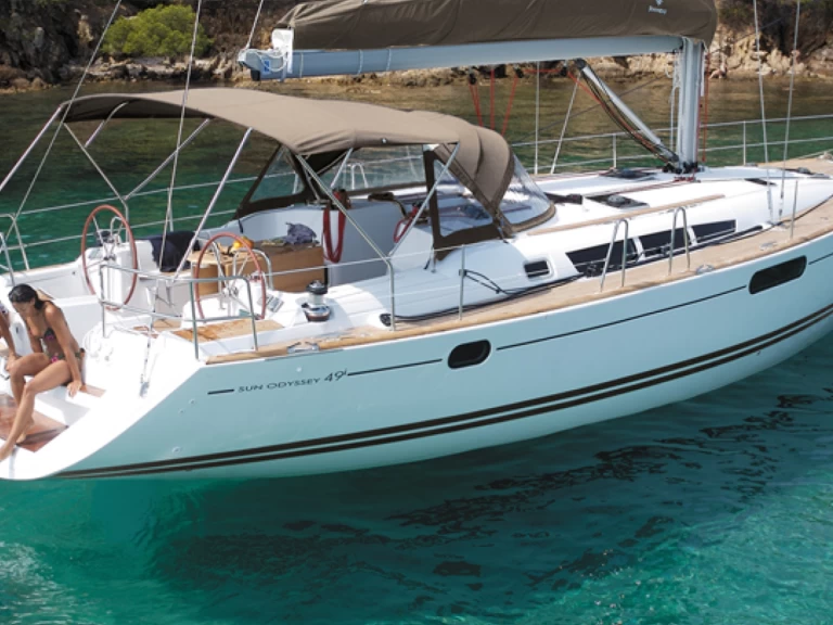 Alquiler Velero Jeanneau con o sin  título de navegación