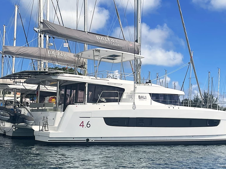 Alquiler de Catamarán, con o sin patrón BALI 4.6 5 Cabines Num 3 Le Marin
