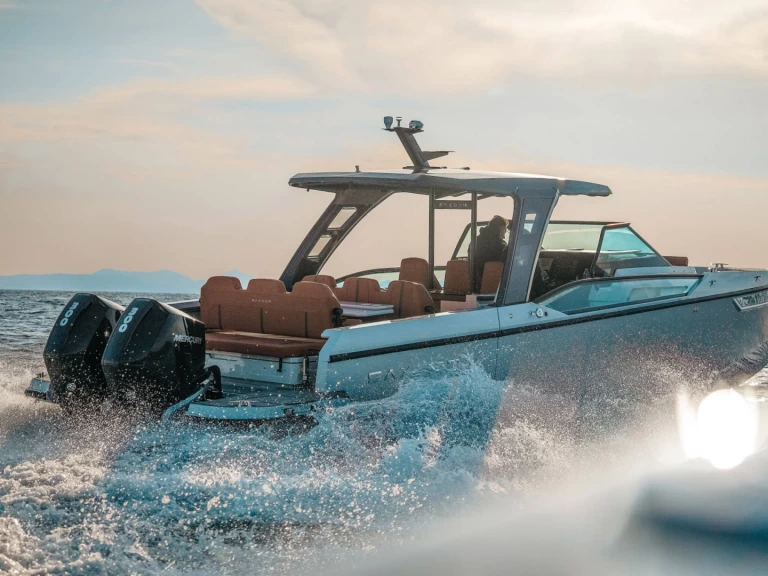 Alquiler Lancha Saxdor con o sin  título de navegación