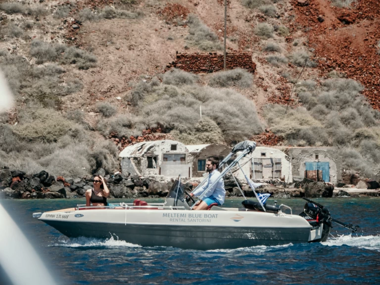 Alquiler Lancha en Vlychada - Kranitis Craft Kranitis Craft 1. F30Elpt Ct 2.F4MI