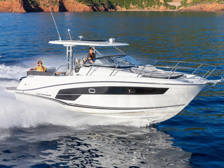 Alquiler Lancha Jeanneau con o sin  título de navegación