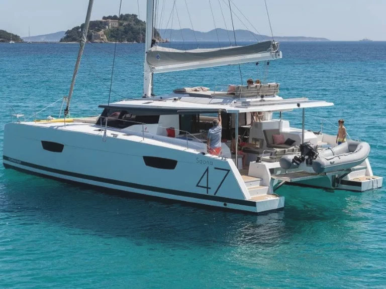 Alquiler de embarcaciones Fountaine Pajot Saona 47 enRoad Town en Samboat