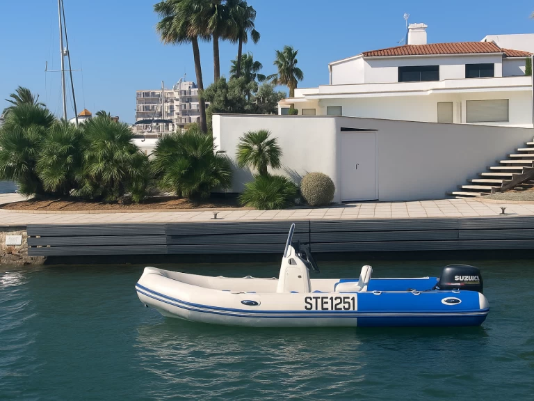 Alquiler de embarcaciones Zodiac Medline 500 enEmpuriabrava en Samboat